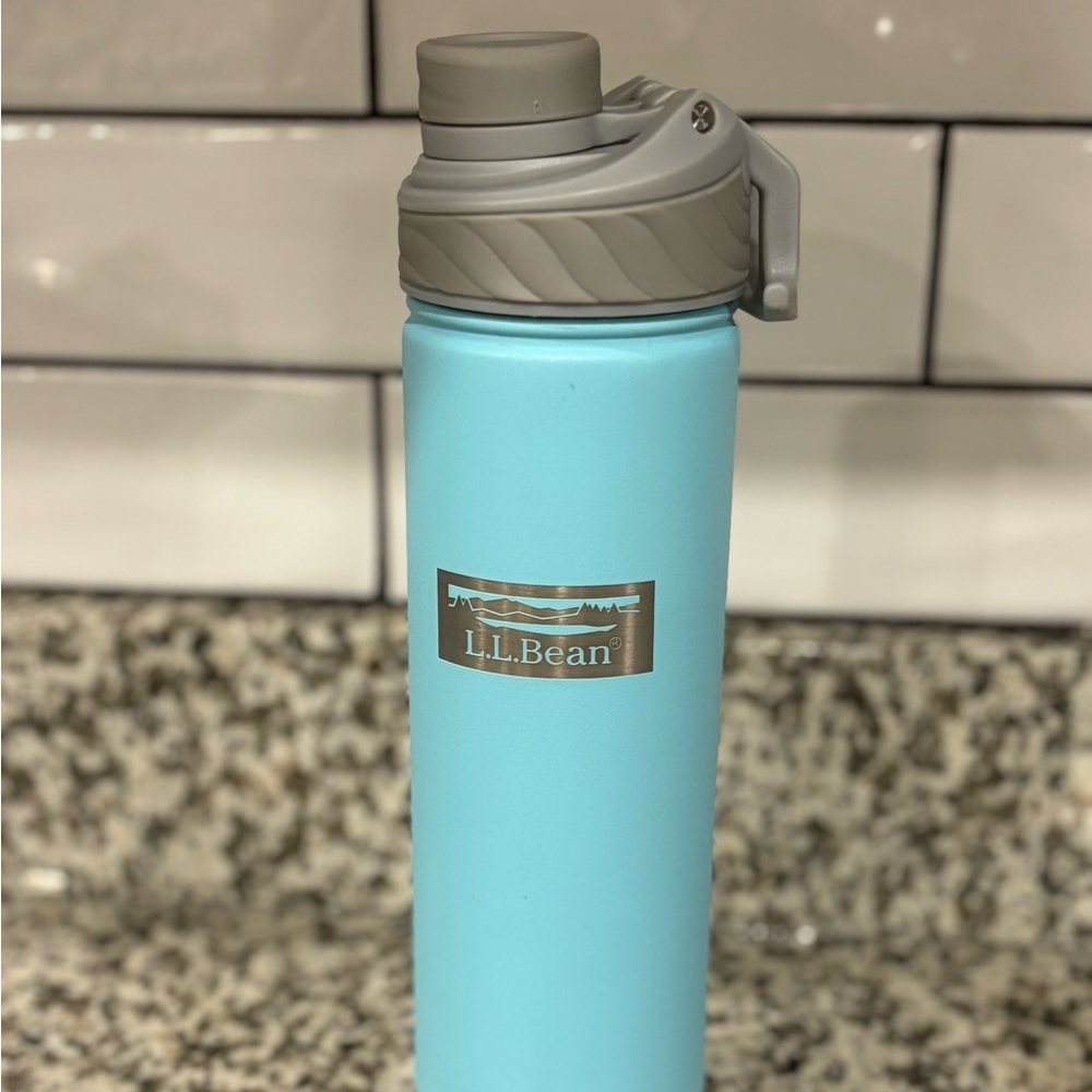 LL Bean Teal Water Bottle